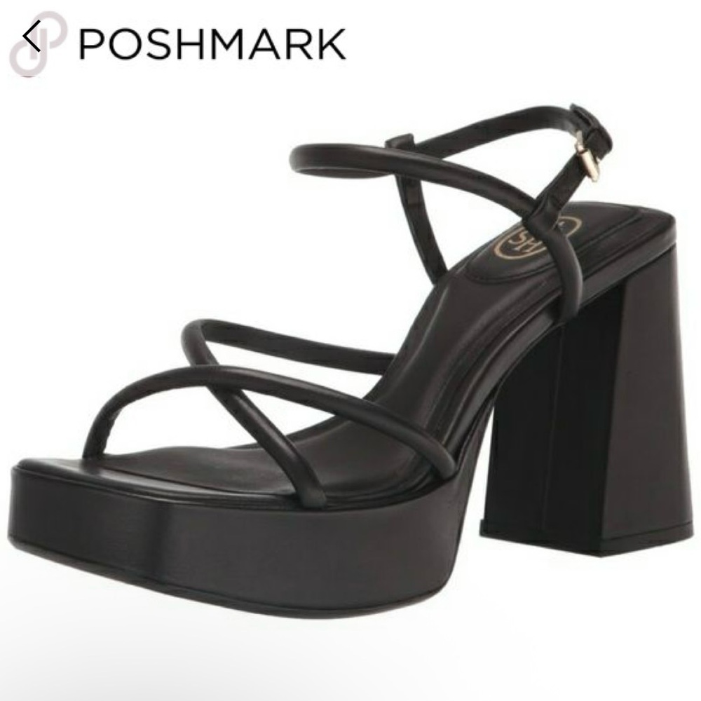 NWT Ash Wanda Bis Block Platform Heel Sandals